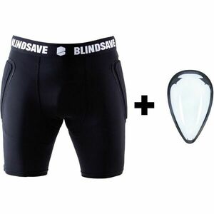 BLINDSAVE GOALIE SHORTS + CUP Kapusnadrág szuszpenzorral, fekete, méret kép