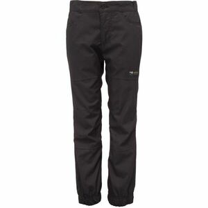 ALPINE PRO OLEFO Gyerek outdoor nadrág, fekete, méret kép