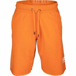 Russell Athletic CIRCLE RAW SHORT Férfi rövidnadrág, narancssárga, méret kép