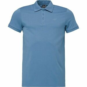 4F POLO SHIRT M Férfi pólóing, kék, méret kép