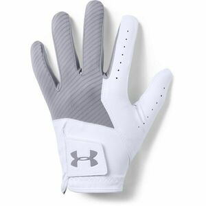 Under Armour MEDAL GOLF GLOVE Férfi golfkesztyű, fehér, méret kép