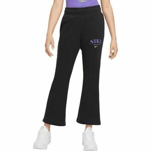 Nike NSW TREND FLC PANT Lány melegítőnadrág, fekete, méret kép