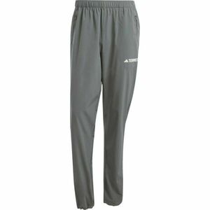 adidas MULTI ESSENTIALS PANTS Férfi túranadrág, szürke, méret kép