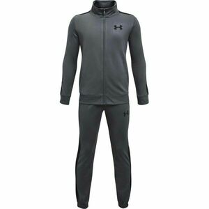 Under Armour UA KNIT TRACK SUIT Fiú melegítő szett, sötétszürke, méret kép