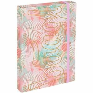 BAAGL JUMBO SUNSET Füzettartó box A4, rózsaszín, méret kép