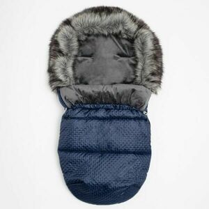 NEW BABY LUX FLEECE Téli bundazsák, sötétkék, méret kép