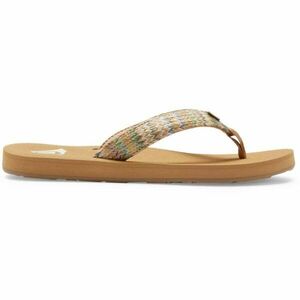 Roxy PORTO RAFFIA II Női flip-flop papucs, barna, méret 36 kép