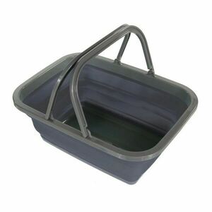 REGATTA OUTDOORS FOLDING WASH BASIN Hordozható mosdó, sötétszürke, méret kép