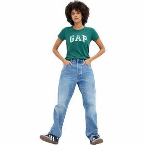 GAP V-GAP SS CLSC TEE Női póló, zöld, méret kép