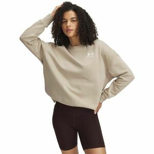 Under Armour ESSENTIAL FLC OS CREW Női pulóver, barna, méret kép