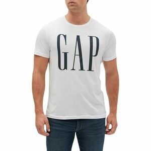 GAP V-SS CORP LOGO T Férfi póló, fehér, méret kép