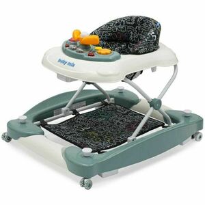 BABY MIX WALKER Bébikomp hintával, fekete, méret kép