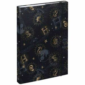 BAAGL HARRY POTTER HOGWARTS Füzettartó box A4, fekete, méret kép
