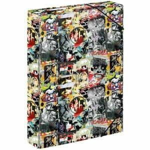 BAAGL JUMBO BATMAN KOMIKS Füzettartó box A4, mix, méret kép