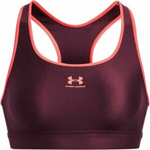 Under Armour UA AUTHENTICS MID PADLESS Női melltartó, bordó, méret kép
