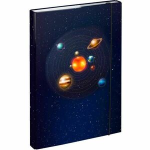 BAAGL PLANETS Füzettartó box A4, sötétkék, méret kép