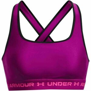 Under Armour CROSSBACK MID BRA Női melltartó, lila, méret kép
