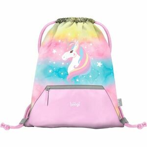 BAAGL RAINBOW UNICORN Tornazsák, rózsaszín, méret kép