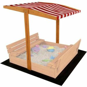 BABY MIX CANOPY Tető fa homokozó fölé, piros, méret kép