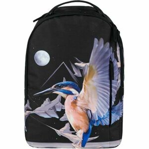 BAAGL EARTH KINGFISHER BY CAER8TH Hátizsák, fekete, méret kép