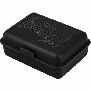 BAAGL BLACK Uzsonnásdoboz, fekete, méret kép