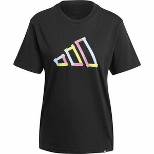 adidas TECH FILL TEE Női póló, fekete, méret kép
