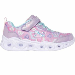 Skechers HEART LIGHTS - BOOGIE LOVE Lány cipő, lila, méret kép