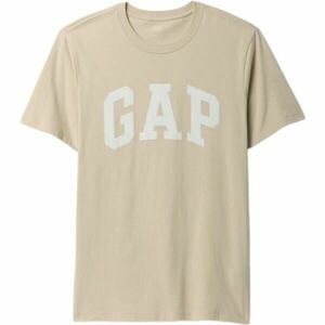 GAP BASIC LOGO Férfi póló, bézs, méret kép