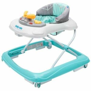 BABY MIX WALKER Bébikomp kormánnyal, türkiz, méret kép
