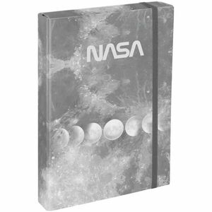 BAAGL JUMBO NASA Füzettartó box A4, szürke, méret kép