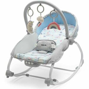 BABY MIX UNICORN Multifunkciós hintaágy, szürke, méret kép