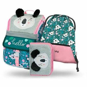 BAAGL 3 SET ZIPPY BABY KOALA Iskolai szett, sötétzöld, méret kép