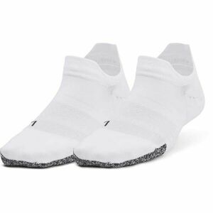 Under Armour BREATHE 2 NO SHOW TAB 2PK Női zokni, fehér, méret kép