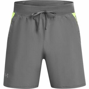 Under Armour LAUNCH ELITE 2IN 17'' Férfi rövidnadrág, szürke, méret kép