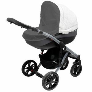 NEW BABY BASIC Szúnyogháló babakocsira, fekete, méret kép