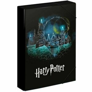 BAAGL JUMBO HARRY POTTER Füzettartó box A4, fekete, méret kép