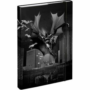 BAAGL BATMAN DARK CITY Füzettartó box A4, fekete, méret kép