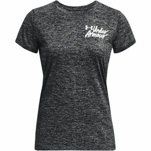 Under Armour TECH TWIST GRAPHIC Női póló, sötétszürke, méret kép