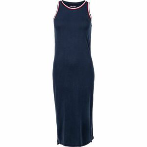 Tommy Hilfiger STRIPE TAPE MODAL DRESS MIDI Női ruha, sötétkék, méret kép