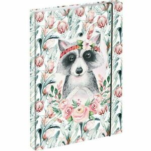 BAAGL RACCOON Füzettartó box A4, fehér, méret kép