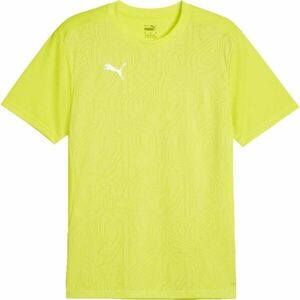 Puma TEAMFINAL TRAINING JERSEY Férfi póló sportoláshoz, sárga, méret kép