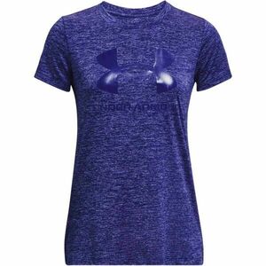 Under Armour TECH SOLID SCRIPT Női póló, kék, méret kép
