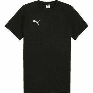 Puma TEAMEVOSTRIPE TEE Férfi póló, fekete, méret kép