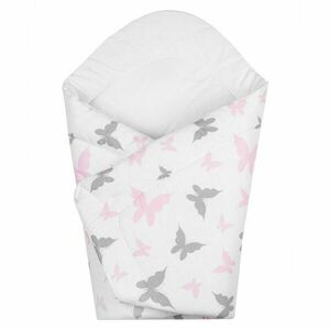NEW BABY SWADDLING BLANKET Pólya, fehér, méret kép