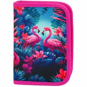 BAAGL FLAMINGO Iskolai tolltartó, rózsaszín, méret kép