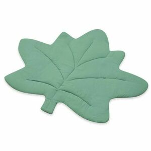 NEW BABY LEAF Muszlin játszószőnyeg, sötétzöld, méret kép