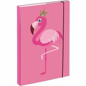 BAAGL FLAMINGO Füzettartó box A4, rózsaszín, méret kép