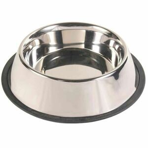 TRIXIE STAINLESS STEEL BOWL 2, 8L Rozsdamentes acéltál, ezüst, méret kép