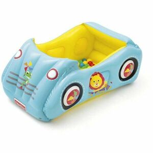 FISHER PRICE FELFÚJHATÓ AUTÓ Gyerek felfújható autó labdákkal, világoskék, méret kép