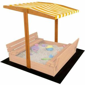 BABY MIX CANOPY Tető fa homokozó fölé, sárga, méret kép